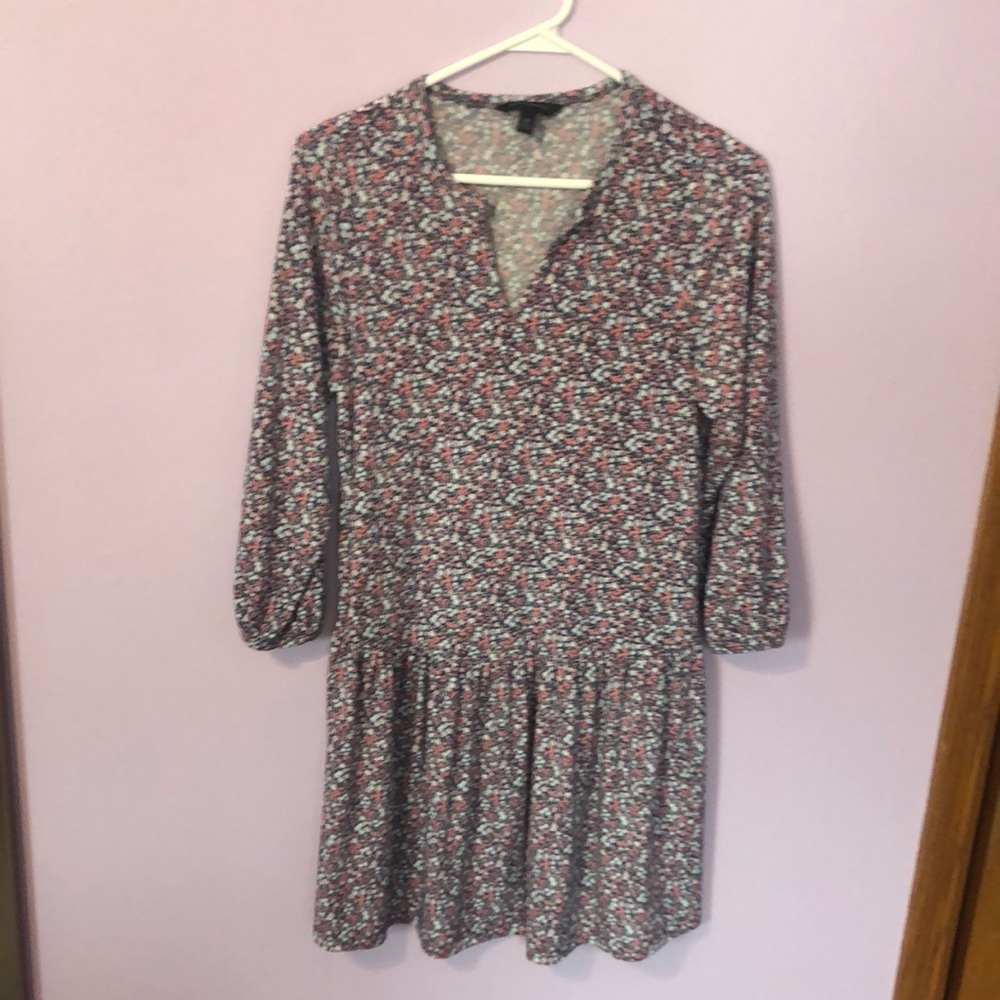 Banana Republic Factory Floral Patterned Dress